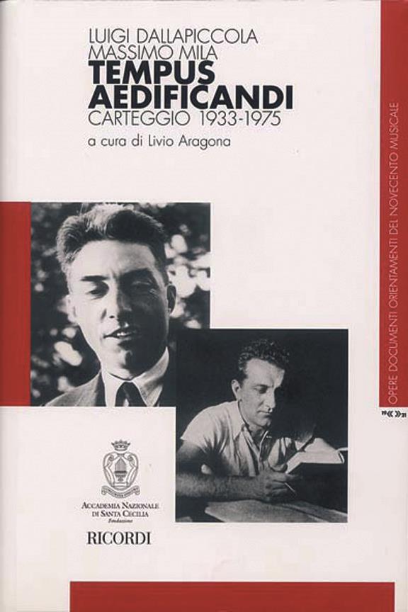 Tempus Aedificandi. Carteggio 1933 - 1975